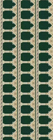Tapis de prière antidérapant personnalisé imprimé, tissé à la machine, grande taille, fabricant d'usine pour projets de construction de mosquées
