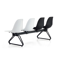 Chaises d'attente en métal pour hôpital, aéroport, clinique, salle d'attente, salon, fabrication en usine