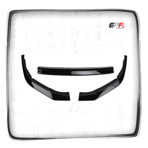 Para Subaru Impreza WRX STI GDA Bugeye 2002-2003 V2 Tipo V2, Labio Delantero Negro Brillante, Instalación Directa - Product Image 1