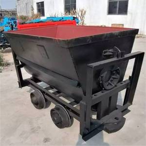 Vagón de Minería Subterránea de 0.75m³ con <span class=keywords><strong>Descarga</strong></span> Lateral Rápida, Carro de Transporte de Mineral Resistente - Product Image 4