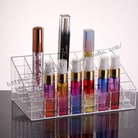 Porte-rouge à lèvres grande capacité Hotsale maquillage tiroirs boîte organisateur cosmétique porte-rouge à lèvres en acrylique