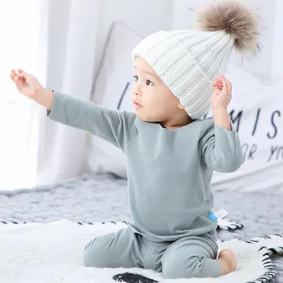 Baby clothes newborn clothes one-piece autumn and winter clothes men and women baby velvet warm pajamas INS crawling suit