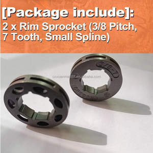 3/8 "8 dents 7 cannelures pignon jante remplacement pour Husqvarna 394 395 Stihl 064 066 088 090 MS660 MS880 tronçonneuse pièces de rechange - Product Image 2