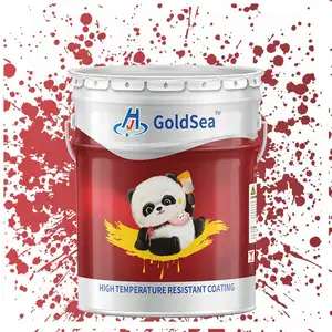 Professional Factory Sale High Heat Anticorrosive Paint 200 Degree Silicone High Temperature Paint