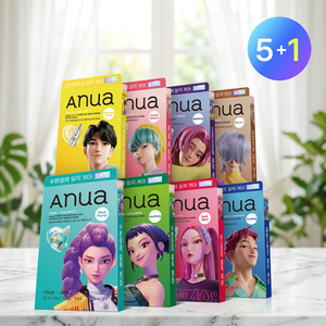 Masque en tissu apaisant pour les rougeurs à l'acide azélaïque et à l'acide hyaluronique K-Pop Demon Hunters, format voyage 28ml - Product Image 1