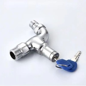 <span class=keywords><strong>Robinet</strong></span> d'eau moderne à <span class=keywords><strong>robinet</strong></span> unique <span class=keywords><strong>pour</strong></span> lavabo <span class=keywords><strong>extérieur</strong></span>, <span class=keywords><strong>clé</strong></span> de verrouillage antivol <span class=keywords><strong>pour</strong></span> machine à laver portable, application céramique PPR - Product Image 5