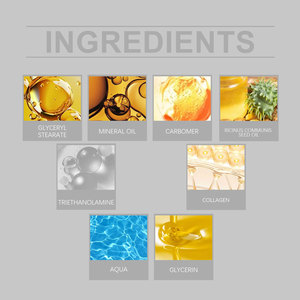 <span class=keywords><strong>Crema</strong></span> Viso Idratante Illuminante Antirughe Antietà con Peptidi e Olio di Ricino, Naturale e Idratante, OEM - Product Image 5