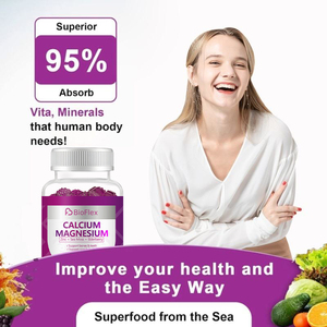 Trung Quốc Nhà sản xuất bán buôn vitamin và khoáng chất bổ sung OEM nhãn hiệu riêng HALAL và Vegan magiê Glycinate Gummies - Product Image 2