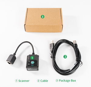 Swipe Thẻ ID E-Hộ Chiếu Mrz OCR Hộ Chiếu Đầu Đọc Mã Vạch Với Đứng - Product Image 2