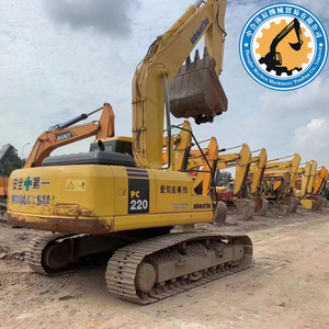 Excavadora de cadenas Komatsu PC220-7 de segunda mano, 22 toneladas, motor de 125 kW, lista para enviar - Product Image 1