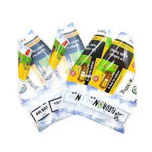 França impressão personalizada 25g 30g plástico mão rolando tabaco saco fumar tabaco bolsa fumar embalagem saco