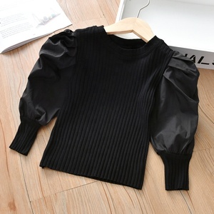 Frühlings-Bluse für Kleinkinder und Mädchen, Weißes Kinder-Rüschenhemd, Langärmliges Oberteil für Mädchen - Product Image 3