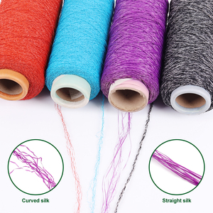 Hilo de césped artificial de PE ecológico, suave y duradero, utilizado para césped sintético, hilo para césped de fútbol. - Product Image 2