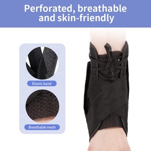 Tutore per Caviglia Elastico Traspirante, Supporto Ortopedico Regolabile per Piede Cadente, Tutore per Tallone per Dolore al Tallone - Product Image 3