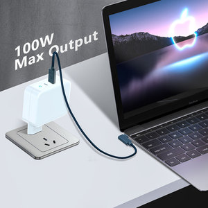 สายโคแอกเชียล USB 4 แบบงอ 90 องศา ความเร็ว 40Gbps รองรับวีดีโอ 8K กำลังไฟ 100W สายถักแบบอ่อนพิเศษขนาด 3.9 มม. สำหรับ <span class=keywords><strong>VR</strong></span> AR MR ปรับแต่งได้ - Product Image 3
