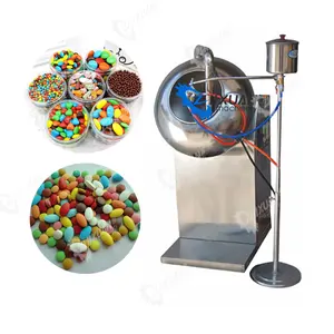 Machine de polissage de chocolat de sucre machine de revêtement d'arachide de graine avec le prix bon marché