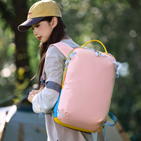 Sac à dos de sport décontracté avec logo personnalisé, en nylon imperméable, de haute qualité, durable, sac de voyage, sac de week-end, sac de camping