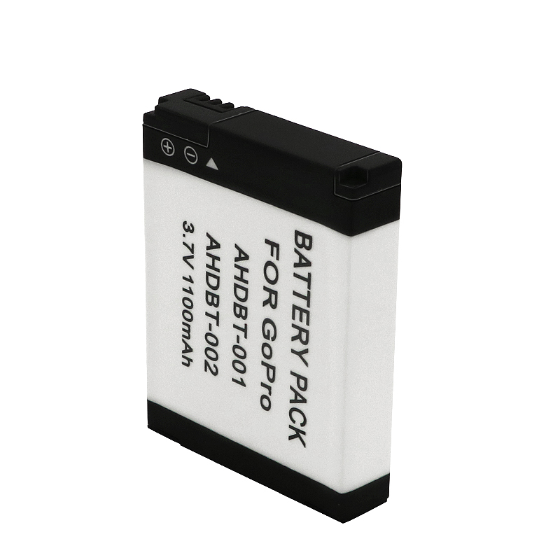 3,7 V 1.4Ah AHDBT-001 AHDBT 001 аккумулятор большой емкости батарея для GoPro Go Pro HD Hero1 Автоспорт Surf камера AHDBT-002 с литий-ионным аккумулятором емкостью для Hero2 камера