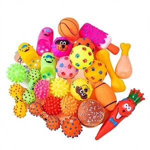 Jouets sonores durables pour chiens en vinyle, pour le nettoyage des dents, nouveaux arrivages, balles sonores pour animaux de compagnie - Product Image 1