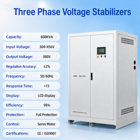 Régulateur de tension industriel 200 Kva 3 phases 380v/400v pour machines CNC et équipements de radiographie