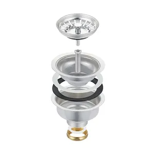 Olde Hot Sale Stainless Steel Kitchen Drain Stopper High Quality Kitchen Sink Strainer
