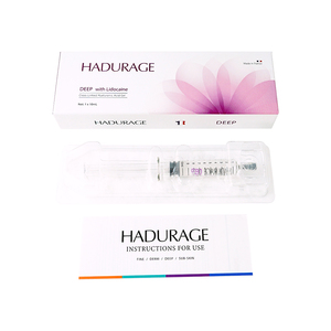 HADURAGE Deep 24mg 10ml Gel de Relleno Dérmico <span class=keywords><strong>Inyectable</strong></span> de Ácido Hialurónico <span class=keywords><strong>para</strong></span> <span class=keywords><strong>Labios</strong></span>, Nariz, Rostro y Arrugas Profundas, Fábrica OEM, ISO y CE, Venta al por Mayor - Product Image 6