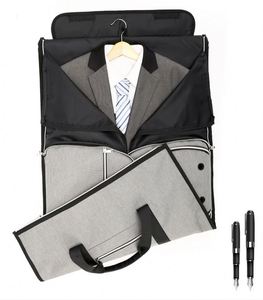 New Fashion Custom Logo Luxury Foldable <b>Travel</b> Gym Duffle Suit Carry on <b>Garment</b> <b>Bag</b> for Men - Product Image 1