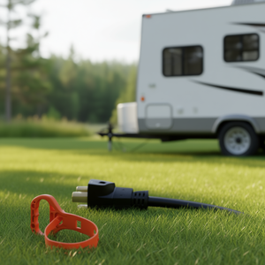 Cable de Extensión para RV de 50 Amperios y 25 Pies, Cable de Alimentación de PVC con Alambre de Cobre para Remolques y Uso en Exteriores - Product Image 2