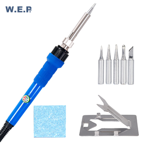 WEP-947-II <span class=keywords><strong>60W</strong></span> Station de Soudage <span class=keywords><strong>à</strong></span> Température Réglable Kit Outils de Réparation pour Circuit Imprimé <span class=keywords><strong>Fer</strong></span> <span class=keywords><strong>à</strong></span> <span class=keywords><strong>Souder</strong></span> Électrique - Product Image 3