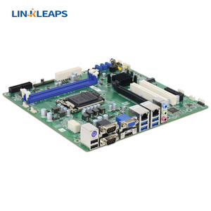 เมนบอร์ดอุตสาหกรรม Linkleaps LGA1151 H110 รองรับซีพียู Core I9 I7 I5 รุ่นที่ 6 ถึง 9  2 PCIe PCI 6 COM ตัวเลือกเสริม 10 14 Linkleaps ในตัว - Product Image 2