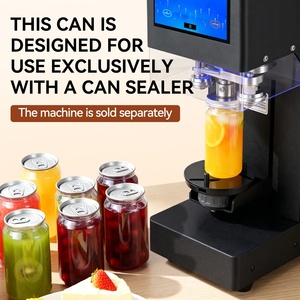 Bouteilles en plastique PET OEM avec logo, canettes transparentes de haute qualité pour boissons gazeuses avec couvercles en aluminium - Product Image 3