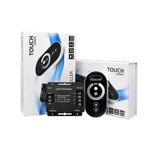 Vỏ sắt Led điều khiển DC 12V 24V 18A công suất cao màu duy nhất dải ánh sáng PWM tín hiệu Dimmer + Cảm ứng đầy đủ RF không dây từ xa - Product Image 5