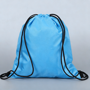 Bulk Custom Logo Size Backpacks Sack Eco-Friendly Waterproof Polyester Drawstring Backpack <b>Bags</b> for Travel Sports Gym - Product Image 3