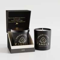 Boîte cadeau en carton cylindrique noire de luxe personnalisée emballage de boîte tube pour bouteille de parfum ronde en verre produit parfumé avec sac en papier