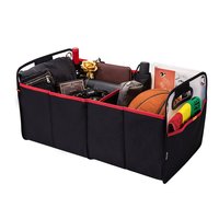 Organisateur de coffre de voiture simple 60L boîte de rangement de voiture boîte de rangement pliable pour organiser le coffre
