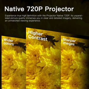 Salange S40 <span class=keywords><strong>Android</strong></span> 11 Hệ Thống Thiết Kế Mới LED Máy Chiếu Di Động Đầy Đủ HD 720P 130 ANSI Wifi 5G 1080P 4K Thông Minh Video Rạp Hát Tại Nhà - Product Image 6