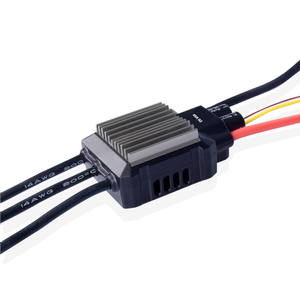 Contrôleur de vitesse électronique sans balais 65A ESC SBEC G2 3-6S Lipo avec BEC 6V/8A XT60 programmable pour drones FPV à aile fixe RC - Product Image 4