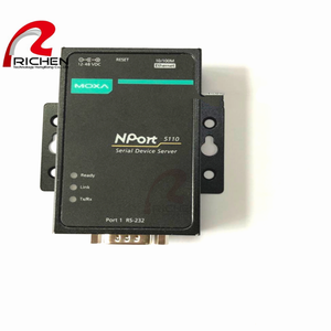 100% nuevo y Original MOXA conmutador <span class=keywords><strong>Ethernet</strong></span> no administrado NPort 5110A Servidor de puerto serie Industrial de 1 puerto en Stock - Product Image 2
