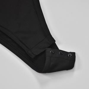 <span class=keywords><strong>Body</strong></span> Personalizado De Manga Larga Para Mujer, Camiseta De Ajuste Entallado, Camiseta Básica Sin Mangas, Bodis De Cintura Alta, Enterizo - Product Image 6