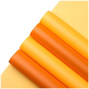 Papel <span class=keywords><strong>de</strong></span> Envolver para Flores, Estilo Coreano, Mate, Semitransparente, Impresión con Tinta Ecológica, Color Sólido, Material para Envolver Ramos - Product Image 3