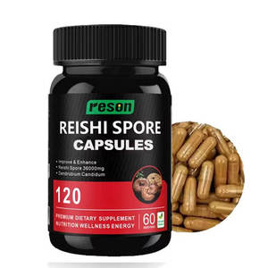 Cápsulas de Reishi para Adultos ASAP OEM, Suplemento de Extracto Herbal Seco, Extracto de Ganoderma Lucidum, Grado Alimenticio, Certificado Orgánico, Mejora la Salud - Product Image 1
