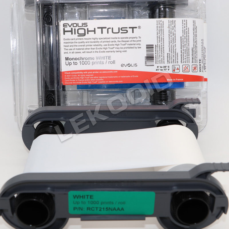 Nastro Monocromatico Nero Evolis RCT011NAA Per Stampanti Primacy E Zenius – 1000 Stampe
