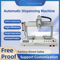 Dispensador automático de pegamento con silicona/resina epoxi/UV/máquina dispensadora de pegamento de escritorio