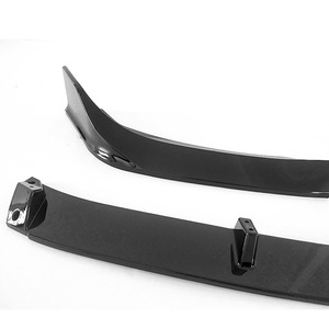 Kit Carrozzeria Labbro Anteriore per <span class=keywords><strong>BMW</strong></span> <span class=keywords><strong>X1</strong></span> <span class=keywords><strong>F48</strong></span> F49 2017+ Spoiler Paraurti Anteriore Accessori Auto Labbro Spoiler Anteriore Nero Lucido - Product Image 5