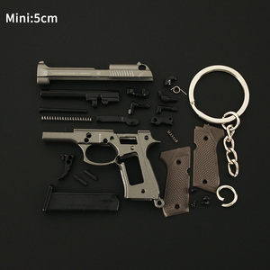 Portachiavi Mini Pistola <span class=keywords><strong>Beretta</strong></span> in Metallo 1:4, Giocattolo Creativo, Vendita all'Ingrosso - Product Image 2