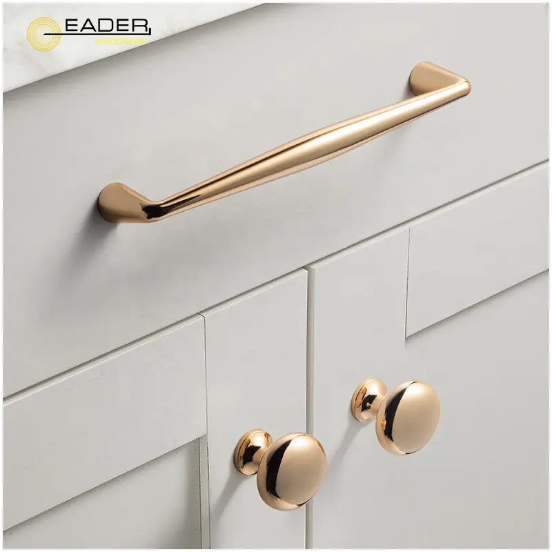 EADER Brass pull Scandinavian interior design Cabinet door handles Wardrobe Cupboard handles Drawer pulls