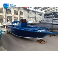 Bateau de pêche à console centrale Pionner 580 Pacific Ocean 19 pieds 5,8 m en aluminium avec toit rigide, bateau rapide