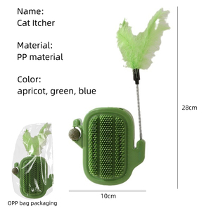 Mèo ticker với chuông ticker Stick xương rồng Ruffle autonomously Cù mèo đồ chơi - Product Image 5