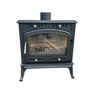 Poêle à <span class=keywords><strong>bois</strong></span> moderne et robuste en fonte Chauffage <span class=keywords><strong>de</strong></span> cheminée intérieur sans fumée avec <span class=keywords><strong>installation</strong></span> autoportante - Product Image 2