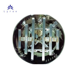 Ticari gaz ısıtma dönen yapışmaz 45/50cm tek plaka doğal gaz LPG pişirme ekipmanları krep makinesi gözleme makinesi - Product Image 4